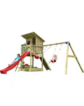 Masgames BEACH HUT XL playground with swing