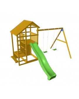 Masgames TEIDE XL playground with swing