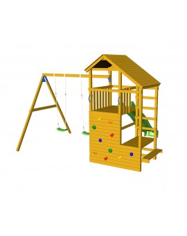 Masgames TEIDE XL playground with swing