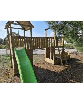 MASGAMES Madison wooden bridge to connect two playgrounds