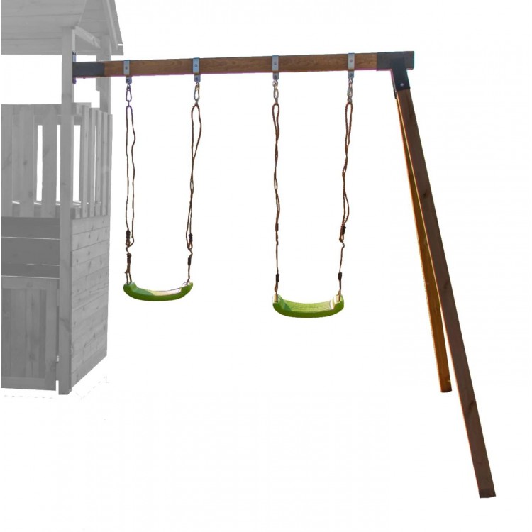 Double supported swing