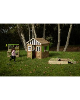 Wooden playhouse Masgames LOLLIPOP XL Green