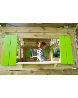 Wooden playhouse Masgames LOLLIPOP XL Green