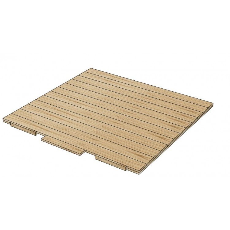 Wooden floor for playhouse Masgames LOLLIPOP XL Horeca