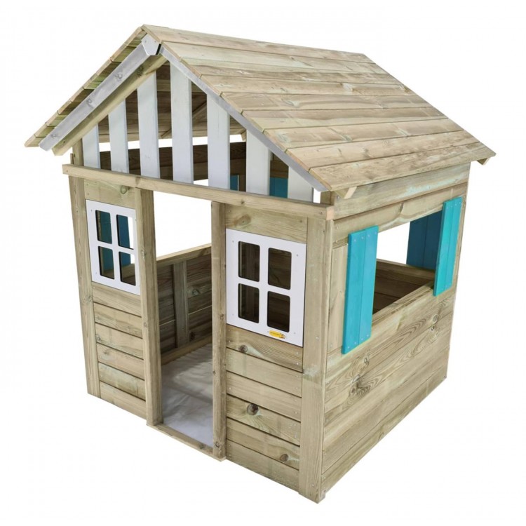 Wooden playhouse Masgames LOLLIPOP XL Horeca blue