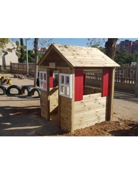 Wooden playhouse Masgames SCHOOL Paint