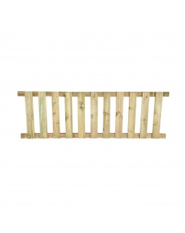 Wooden fence Masgames STRAIGHT 80