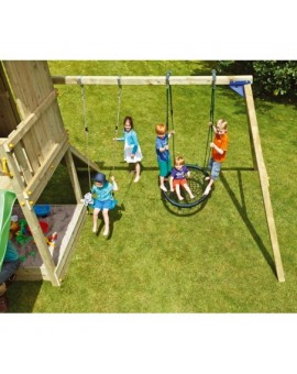 Masgames BEACH HUT XL playground with swing