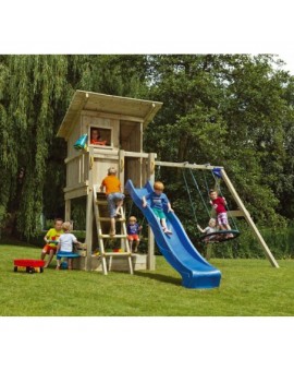 Masgames BEACH HUT XL playground with swing