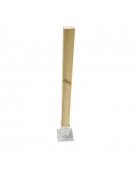 Wooden post for fences MASGAMES - Size 68x68 mm.