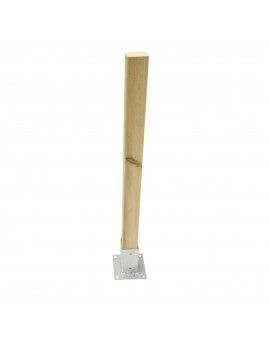 Wooden post for fences MASGAMES - Size 88x88 mm.
