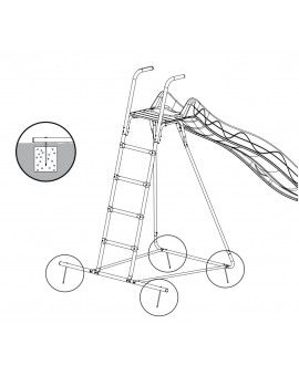 Metal slide Masgames TUCA XL