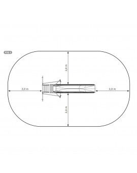Metal slide Masgames TUCA XL