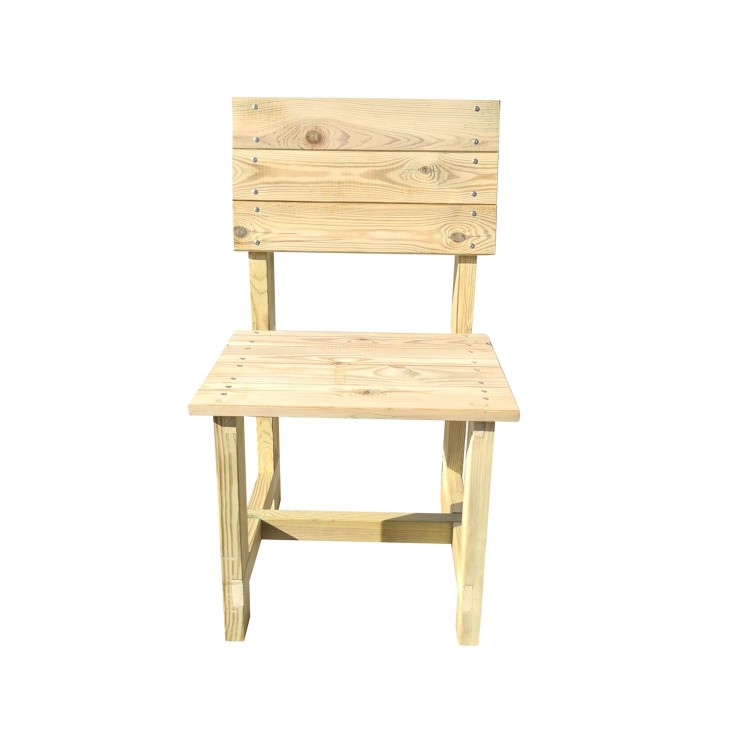 MASGAMES BATEA outdoor wooden chair