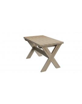 Wooden outdoor table MASGAMES XERTA 120 cm