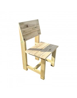 MASGAMES XERTA 120 WOODEN TABLE WITH MASGAMES BATEA CHAIRS