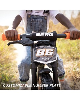 BERG BIKY number plate