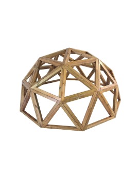 Wooden geodesic dome MASGAMES L