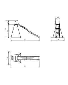 Metal slide Masgames TUCA XL