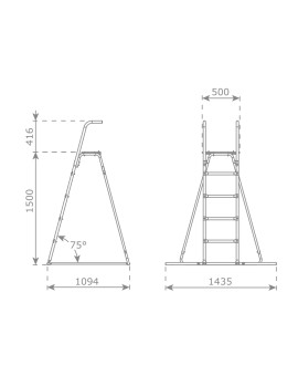 Metal slide Masgames TUCA XL