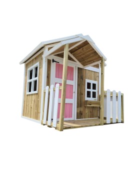 Wooden children's house with panels Masgames OLDEN