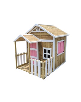 Wooden children's house with panels Masgames OLDEN