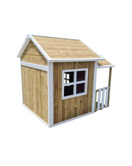 Wooden children's house with panels Masgames OLDEN