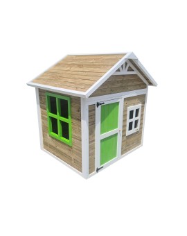 Wooden children's house with panels Masgames FLAM