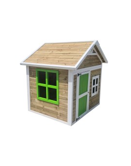 Wooden children's house with panels Masgames FLAM