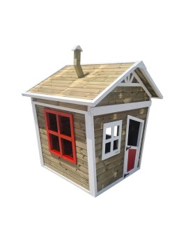 Wooden children's house made of Masgames FADA panels