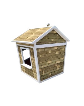 Wooden children's house made of Masgames FADA panels