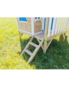 Wooden children's house with panels Masgames FLAM