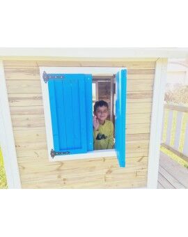 Wooden children's house with panels Masgames FLAM