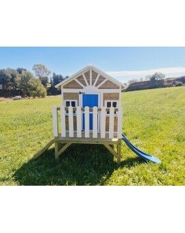 Wooden children's house with panels Masgames FLAM