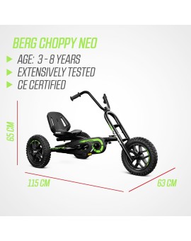 BERG Choppy Neo pedal tricycle