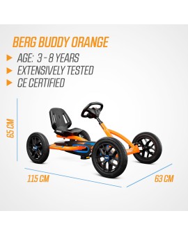 BERG Buddy B-Orange pedal car