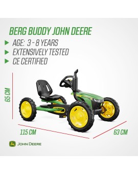 BERG Buddy John Deere Pedal Tractor