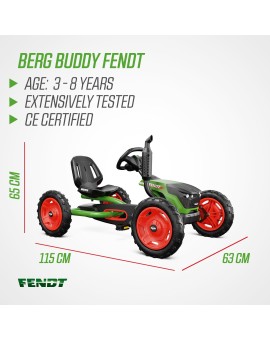 BERG Buddy FENDT Pedal Tractor