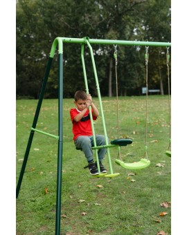 Triple metal swing Masgames GINGO + baby seat