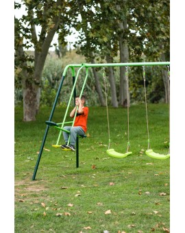 Triple metal swing Masgames GINGO + baby seat