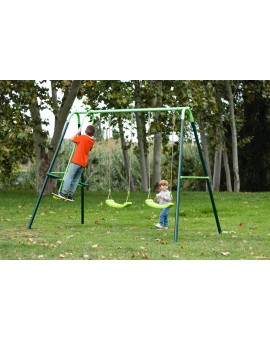 Triple metal swing Masgames GINGO + baby seat