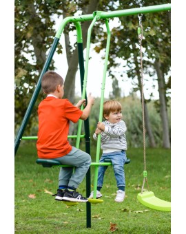 Triple metal swing Masgames GINGO + baby seat