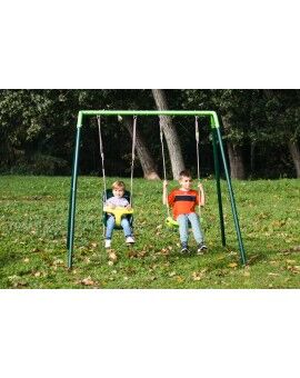 Double metal swing Masgames OLEA + baby seat