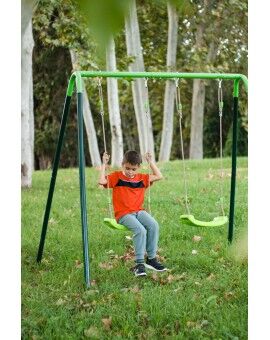 Double metal swing Masgames OLEA + baby seat