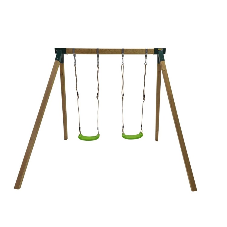 Square wooden swings for your garden