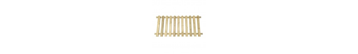 Approved wooden fences for playgrounds