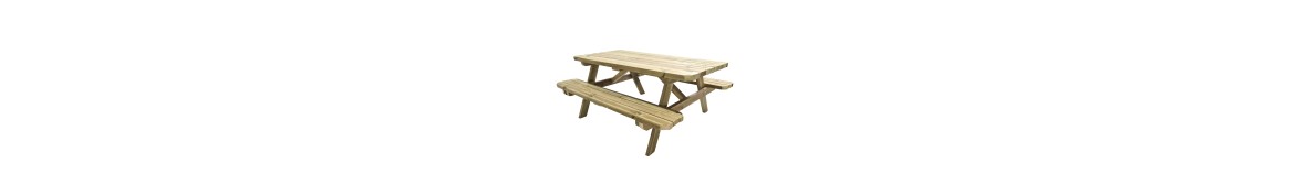 Outdoor wooden picnic tables for all spaces | Masgames