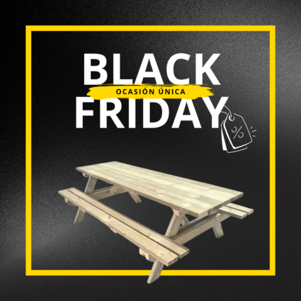 Black Friday deals on picnic tables | Masgames - Outdoor play equipment