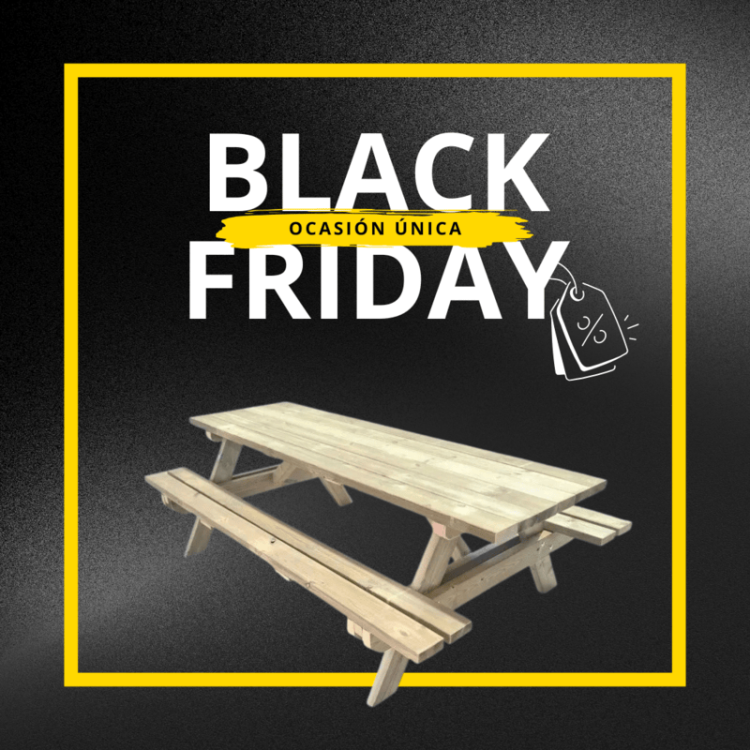 Black Friday deals on picnic tables | Masgames - Outdoor play equipment